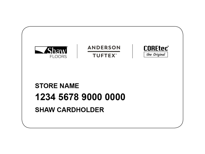 Wells Fargo Financing with Shaw Flooring